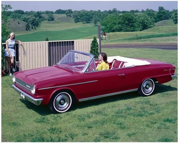 Curbside Find: 1962 Rambler American 400 - America's Ugliest Convertible Still Manages To Be Cute 13 a 64 american conv