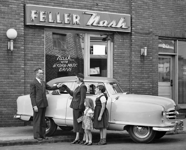 Vintage Photos: Nash And Rambler Dealers In The '50s & '60s - Lots, Deliveries And Showroom Fun 1 1 old 55
