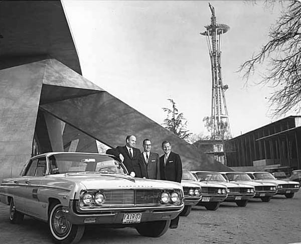 An Oldsmobile Dealer In Seattle - Images From The '40s To The '80s 8 Screenshot 2025 05 20 at 00 37 41 Worlds Fair Oldsmobile cars Seattle November 1961 Museum of History and Industry University of Washington Digital Collections