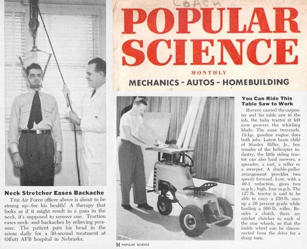 Better Living Through Science: Highlights From The July 1953 Issue Of Popular Science 1 neck crop horz top