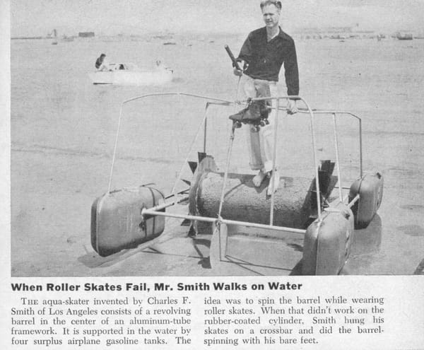 Better Living Through Science: Highlights From The July 1953 Issue Of Popular Science 9 water roller