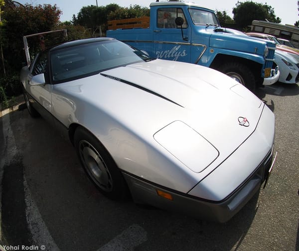 Car Show Classics: It's the Smorgasbord That is Israel's Classic Community 10 Silver Chevrolet Corvette C4