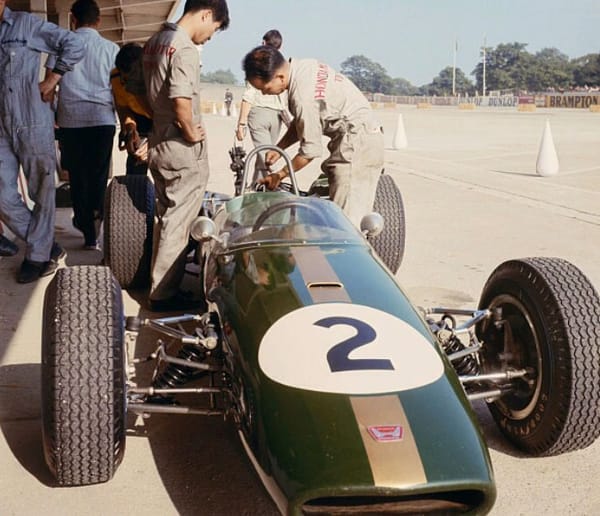 Automotive History: Jack Brabham - You Make Your Own Luck 54 honda