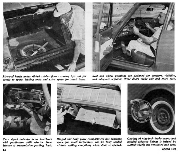 Vintage Review: 1961 Dodge Lancer With Three Slant Sixes: 170, 225 & 225 Hyper-Pak - Does It Live Up To The Hype? 8 la 3