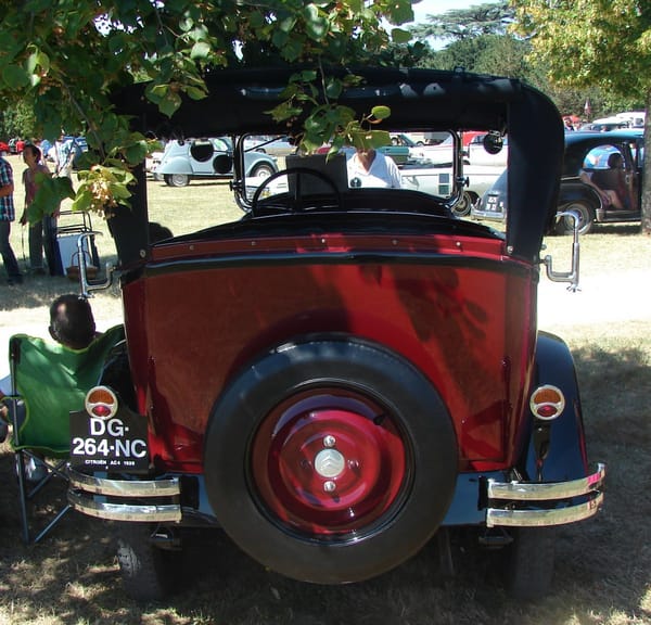 Car Show Classics: At The Chappelle de Vehicules Anciennes At Tonneins, France, For The Fete Of Saint Christopher. 11 Citroen Torpedo.2