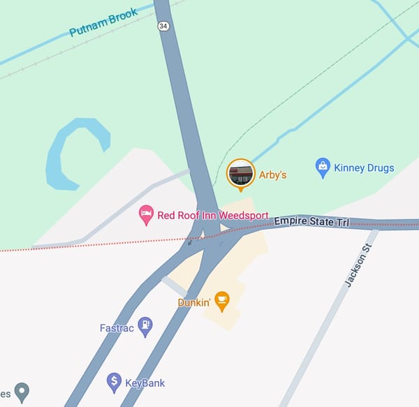 Bikes, Boats and Automobiles: Cycling the Erie Canal 2024 (Part 2) 7 brutusintersection