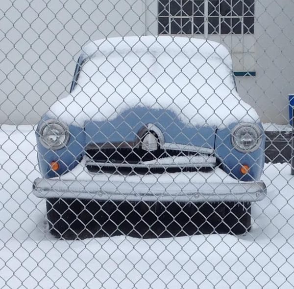 CC Outtake: All State the Obvious: That Snow Henry J 3 Allstate front
