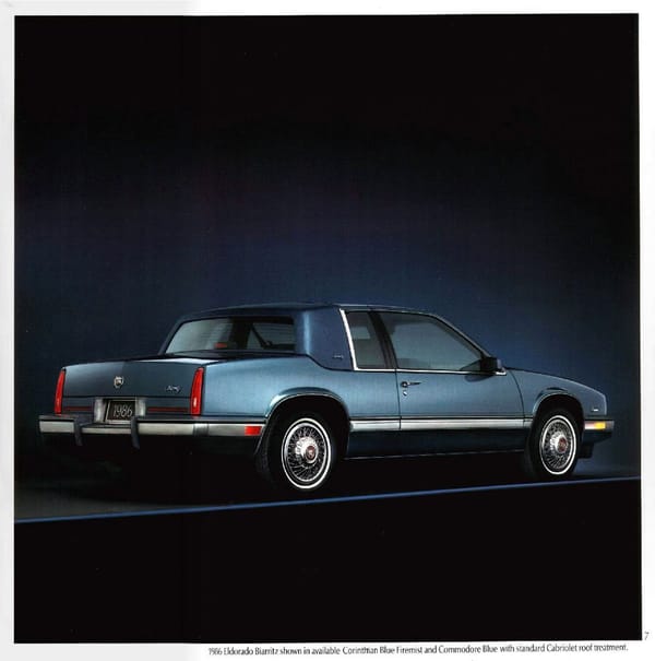 Cohort Classic: 1986 Cadillac Eldorado - Reaching the US Mainland; Pointless Detours And Dubious Decisions 8 1986 Cadillac Eldorado 07