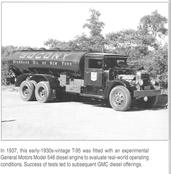Truck History: 1939 GMC - First Year For The Legendary "Jimmy" Detroit Diesel -- It's Still Being Built 85 Years Later 29 1937 GMC with 546 diesel