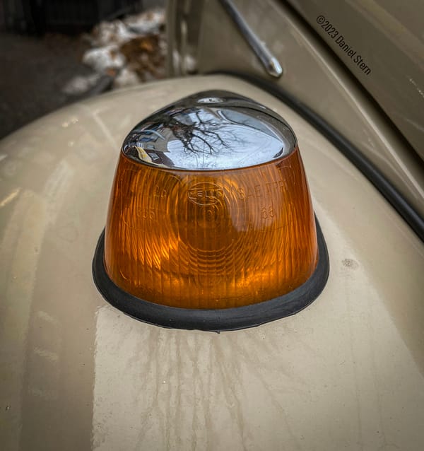 1968 Volkswagen Beetle With Roof Rack - Speaking of Chewing Gum… 14 68 Beetle Front Turn 2 7528 2