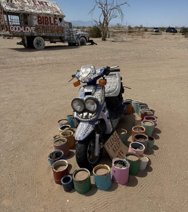 Salton Sea Moped