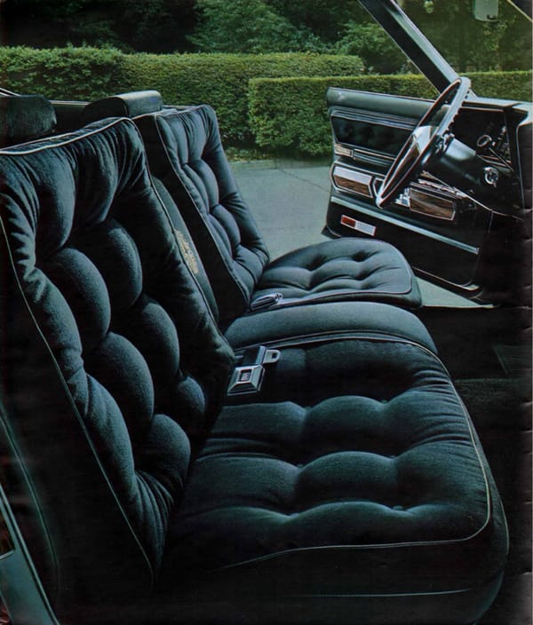 Curbside Classic: 1973 Oldsmobile Ninety-Eight Regency – Nice Car, Fabulous Seats 8 1973 Olds Ninety Eight Brochure 02