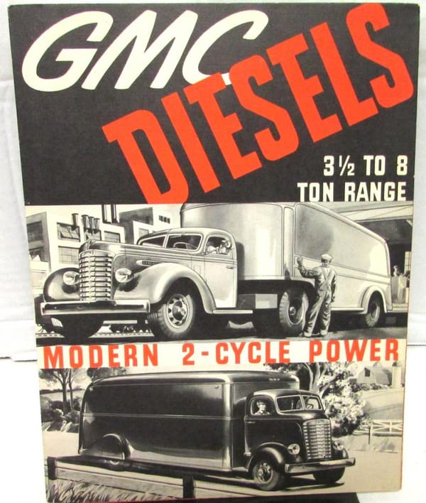 Truck History: 1939 GMC - First Year For The Legendary "Jimmy" Detroit Diesel -- It's Still Being Built 85 Years Later 7 GMC 1939 diesle br 1