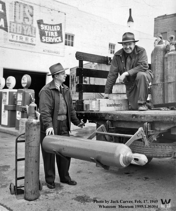 Vintage Photos: Evolution Of An Old Time Service Station In Washington 7 10 Whatcom Museum 1995.1.30304