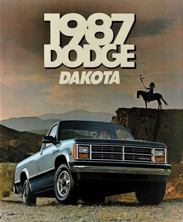 1988 Dodge Dakota: Not Too Big, Not Too Small -- Quietly Defining The Modern Midsize Truck 4 1987 Dodge Dakota Brochure