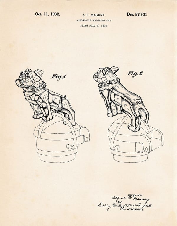 Automotive Product Mascots - Fuel and Vehicles (Part 2) 16 1932mackbulldog