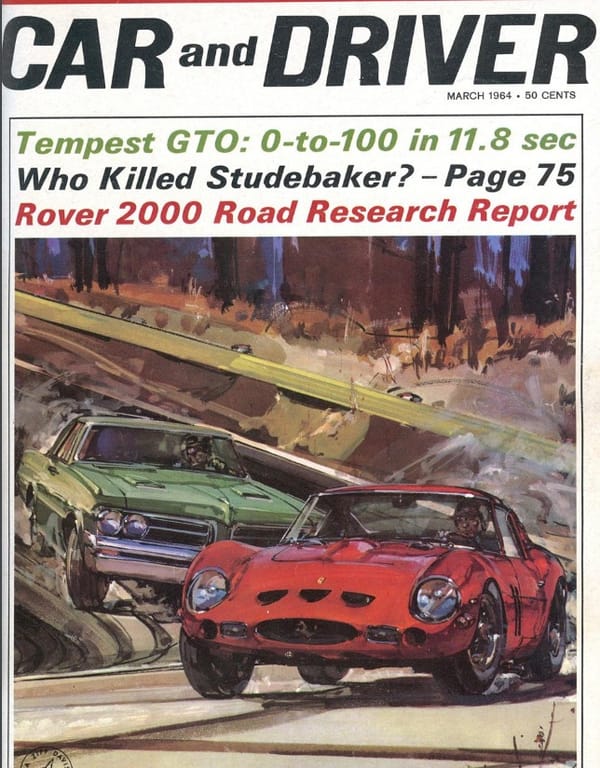 Vintage Car & Driver Review: 1964 Pontiac GTO - The Ultimate Ringer 1 gto 1