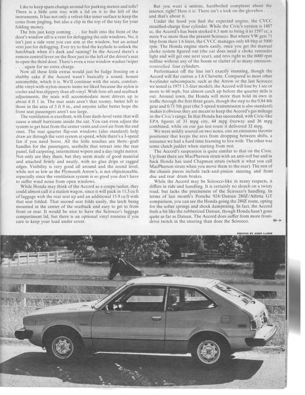 Road & Track Vintage Review: 1976 Honda Accord - A True Game Changer 3 scans0002