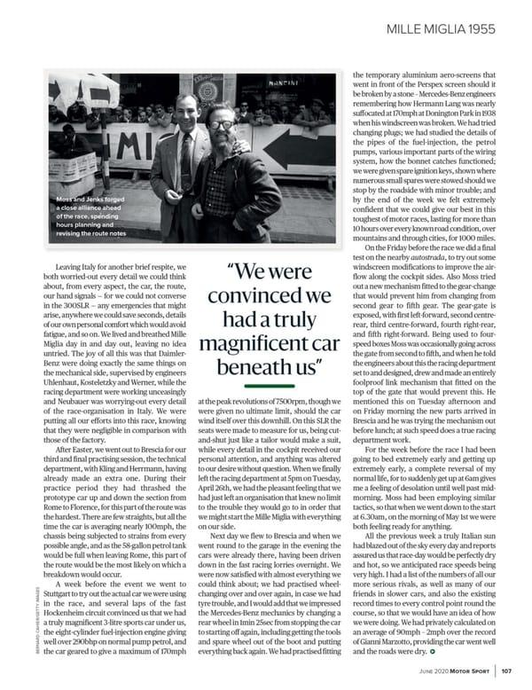 Racing Retrospective: Sir Stirling Moss's 1955 Mercedes-Benz 300 SLR - The Greatest Car, Driver and Race? 3 107