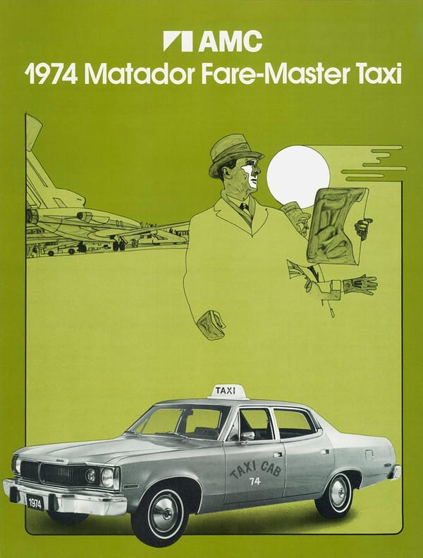 Curbside Classic: Mercedes 190D - Heck, Flossie, I Haven't Seen You In Years! 17 matador taxi
