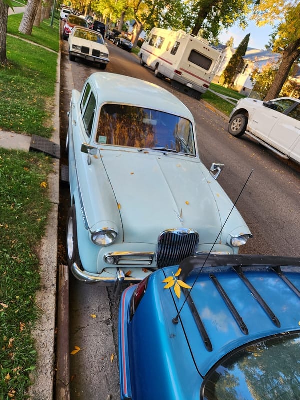 1961 Singer Gazelle from the top