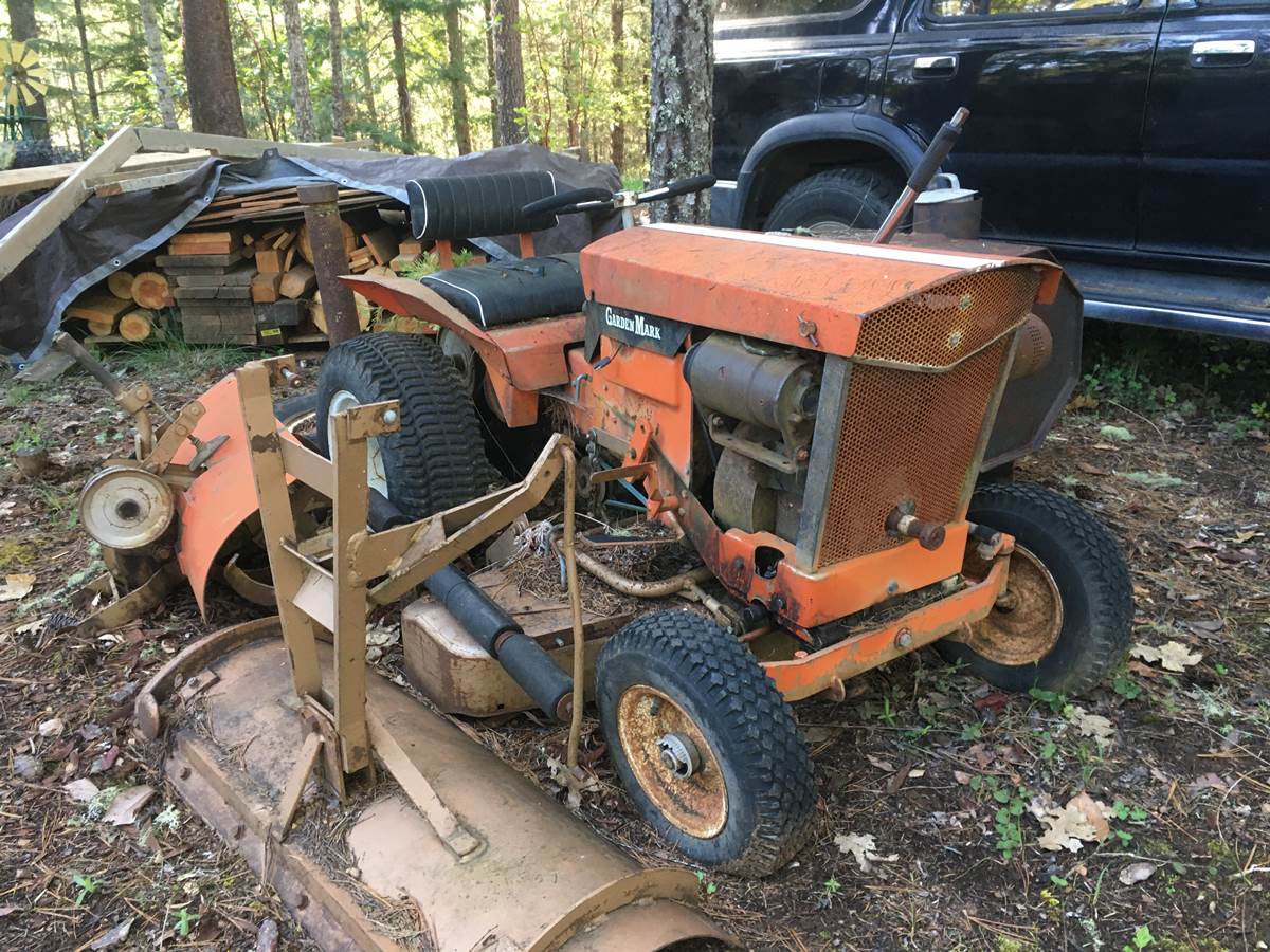 Vintage Wishful Thinking Lazy Man s Power Mower Air Conditioned Luxury Curbside Classic