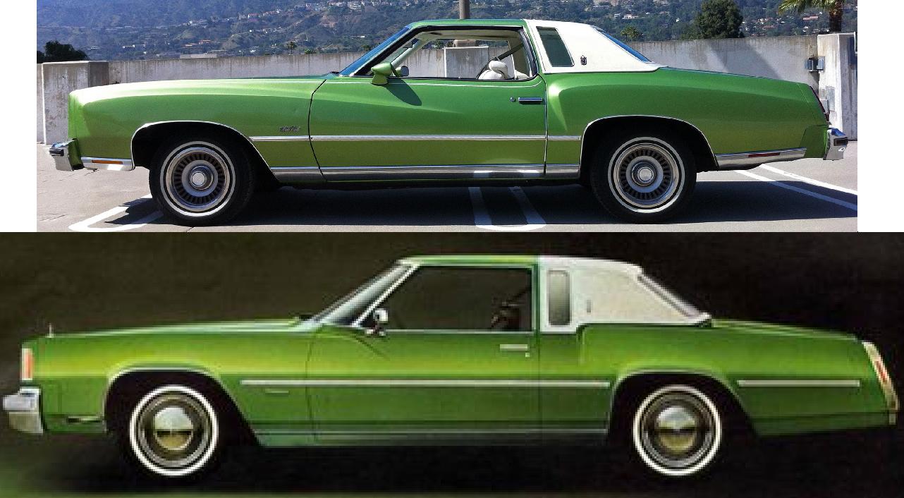 Even though both the 1976 Chevrolet Monte Carlo and 1976 Oldsmobile Toronad...