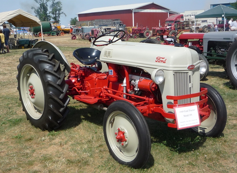 Ford 8n in field #8