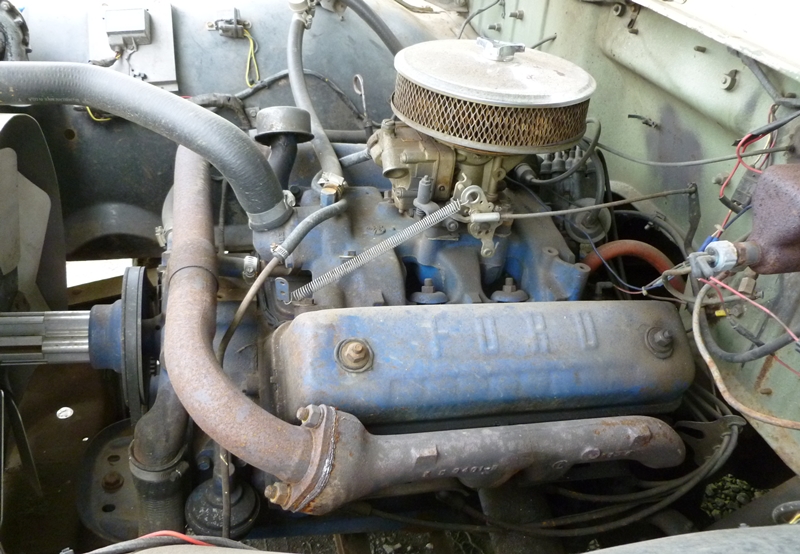 Ford y block engine dimensions #5