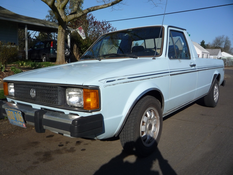 Cars Of A Lifetime 1984 Vw Diesel Pickup Old Rabbit Habits Are Hard