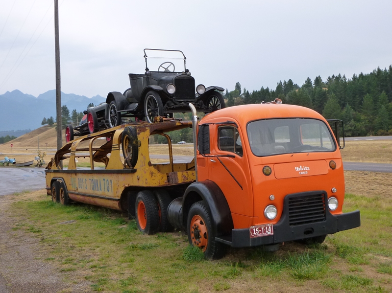 Antique ford semi trucks for sale #6