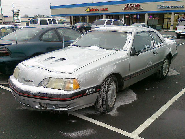 1987-88 Ford thunderbird turbo coupe #6