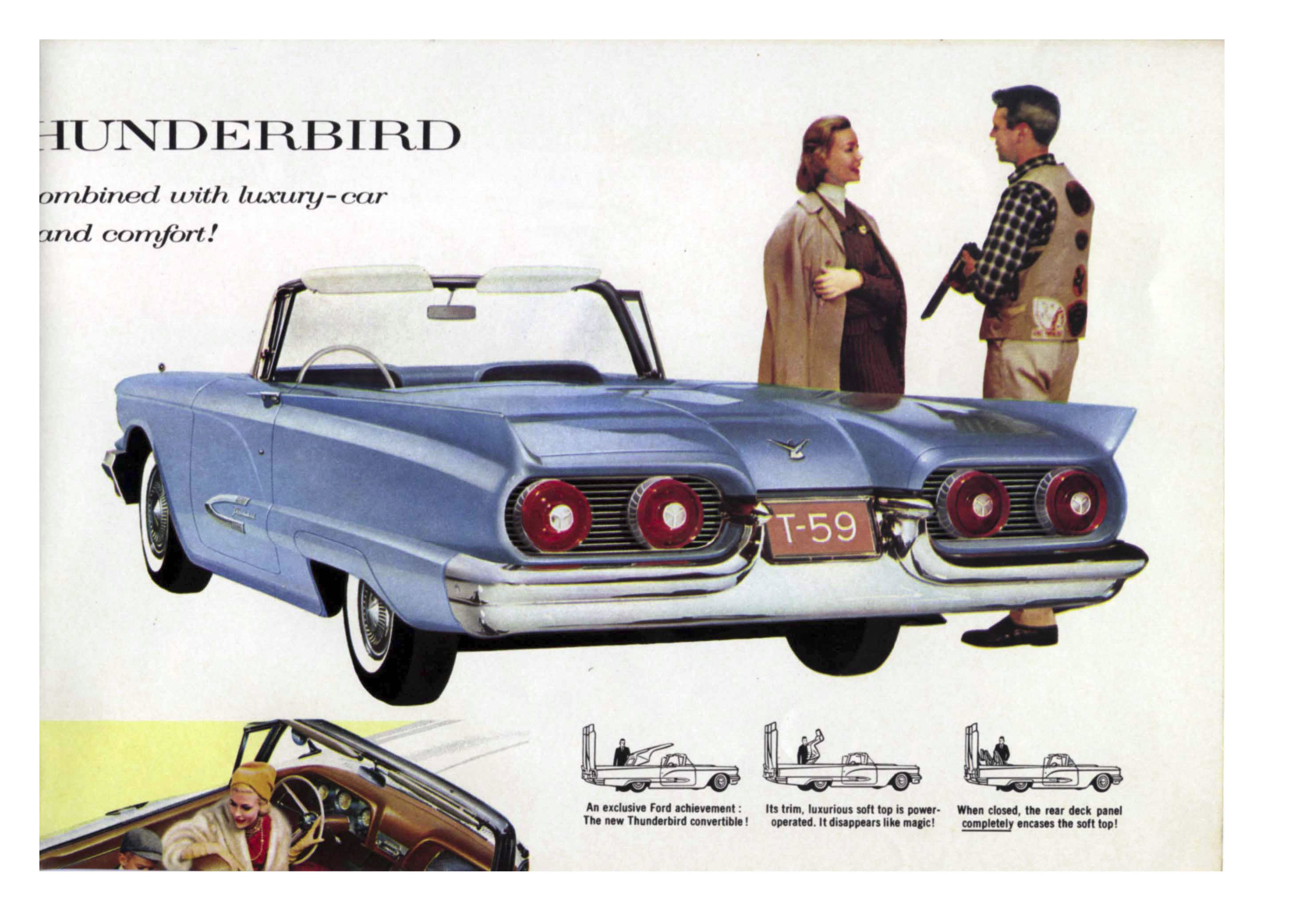 1960 Ford thunderbird emblem #2
