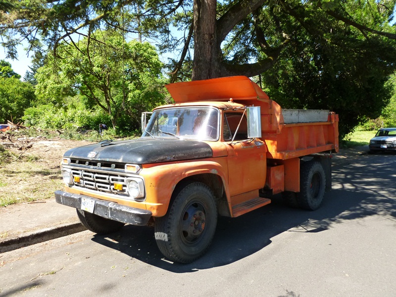 Curbside Classic 1964 Ford F600 Dump Truck Still Hard At Work Curbside Classic