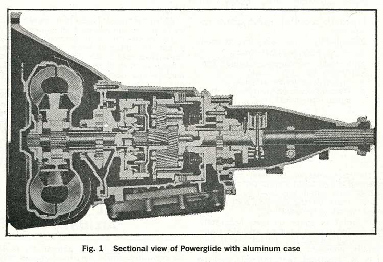 Powerglide: A GM’s Greatest Hit Or Deadly Sin? 1954 powerglide transmission diagram 