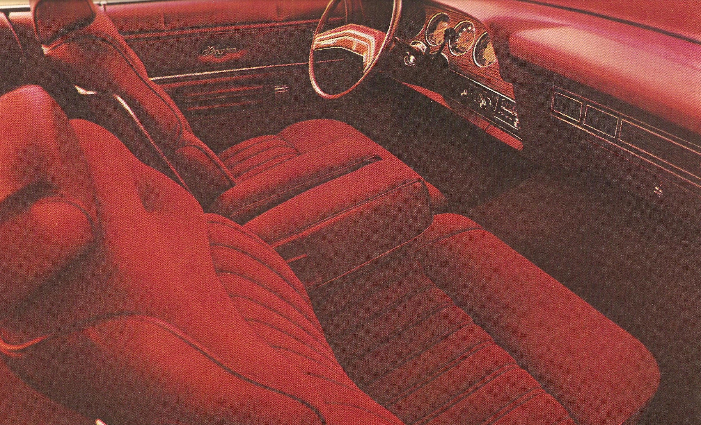 1977 Ford thunderbird interior