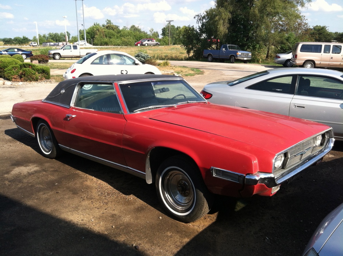 1969 Ford thunderbird convertible #9