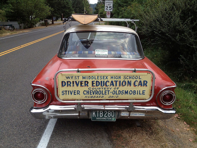 Cohort Outtake 1961 Falcon Driver Education Car (Not)