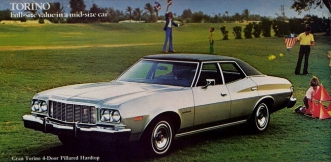 76 Ford gran torino elite #9