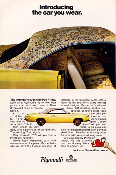 The Mod Top: Introducing The Car You Wear | Curbside Classic