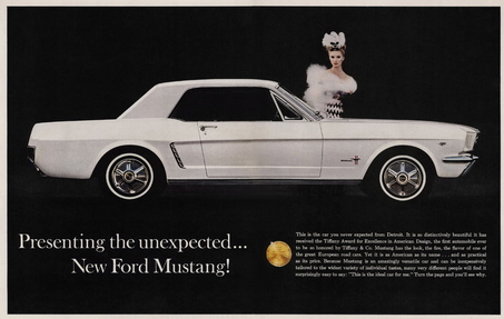 1965 Ford mustang advertisement #2