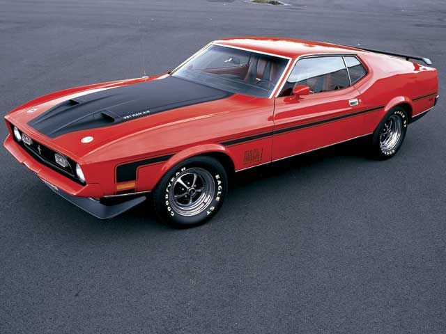 1972 Ford mustang fast back mark 1 #2