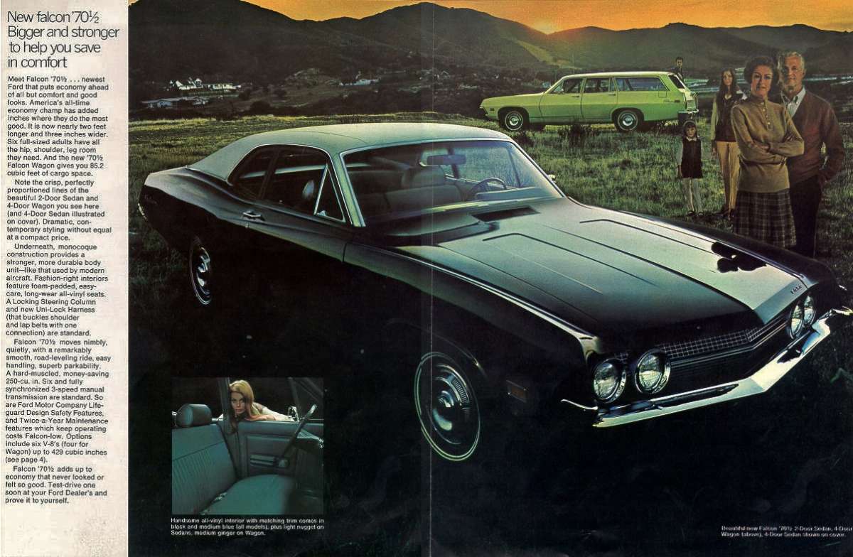 1970 Dash falcon ford pad #8