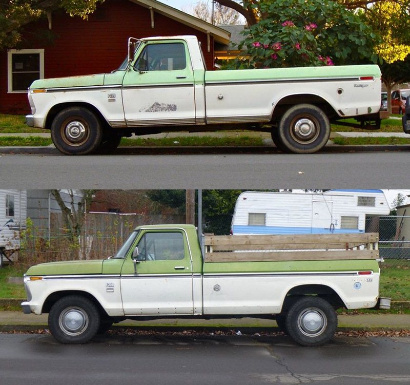 1973 Ford pick up camper special #2