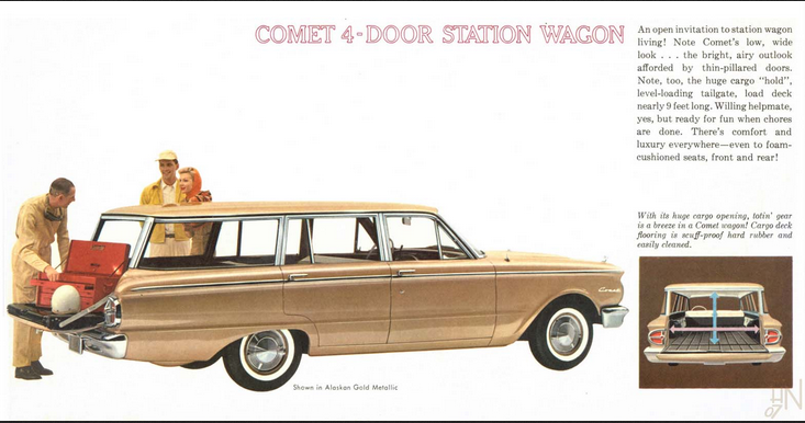 1960 Ford comet station wagon #8