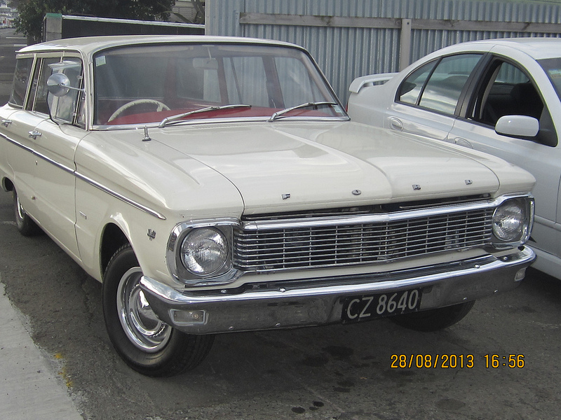 Cohort Sighting Ford Falcon XP Wagon Shorter Than The American Version, Among Other Things