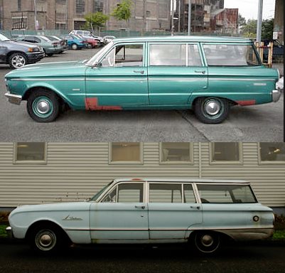 American version of ford falcon #9
