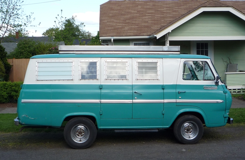 1967 Ford econoline pop up camper van parts #10