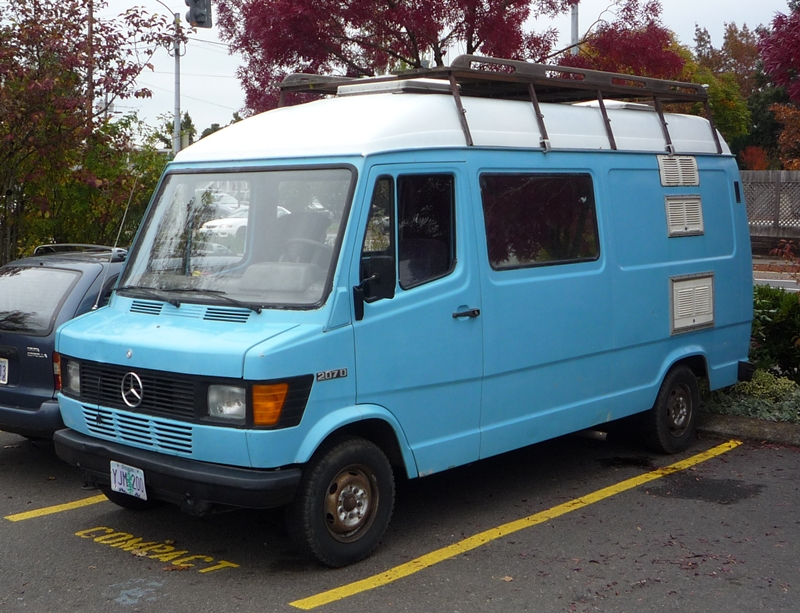 classic mercedes van for sale