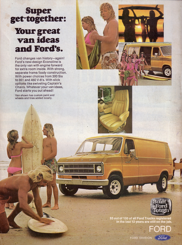 Ford pinto surf van #9